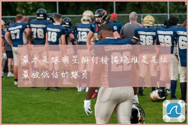 最水足球明星排行榜揭晓谁是足坛最被低估的球员