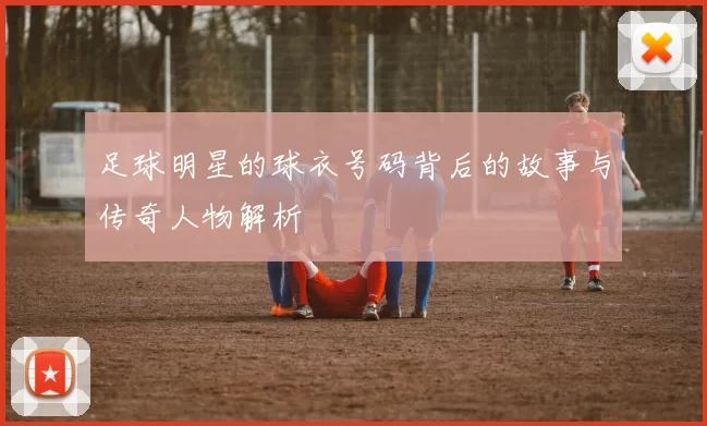 足球明星的球衣号码背后的故事与传奇人物解析