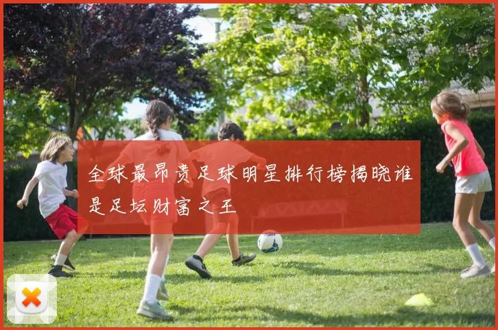 全球最昂贵足球明星排行榜揭晓谁是足坛财富之王