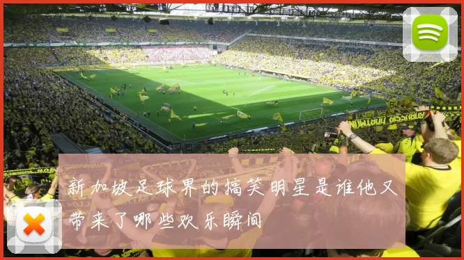 新加坡足球界的搞笑明星是谁他又带来了哪些欢乐瞬间