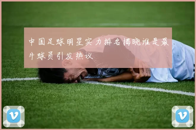中国足球明星实力排名揭晓谁是最牛球员引发热议